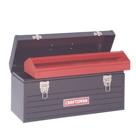 craftsman 20 inch metal tool box dimensions|craftsman 20 plastic tool box.